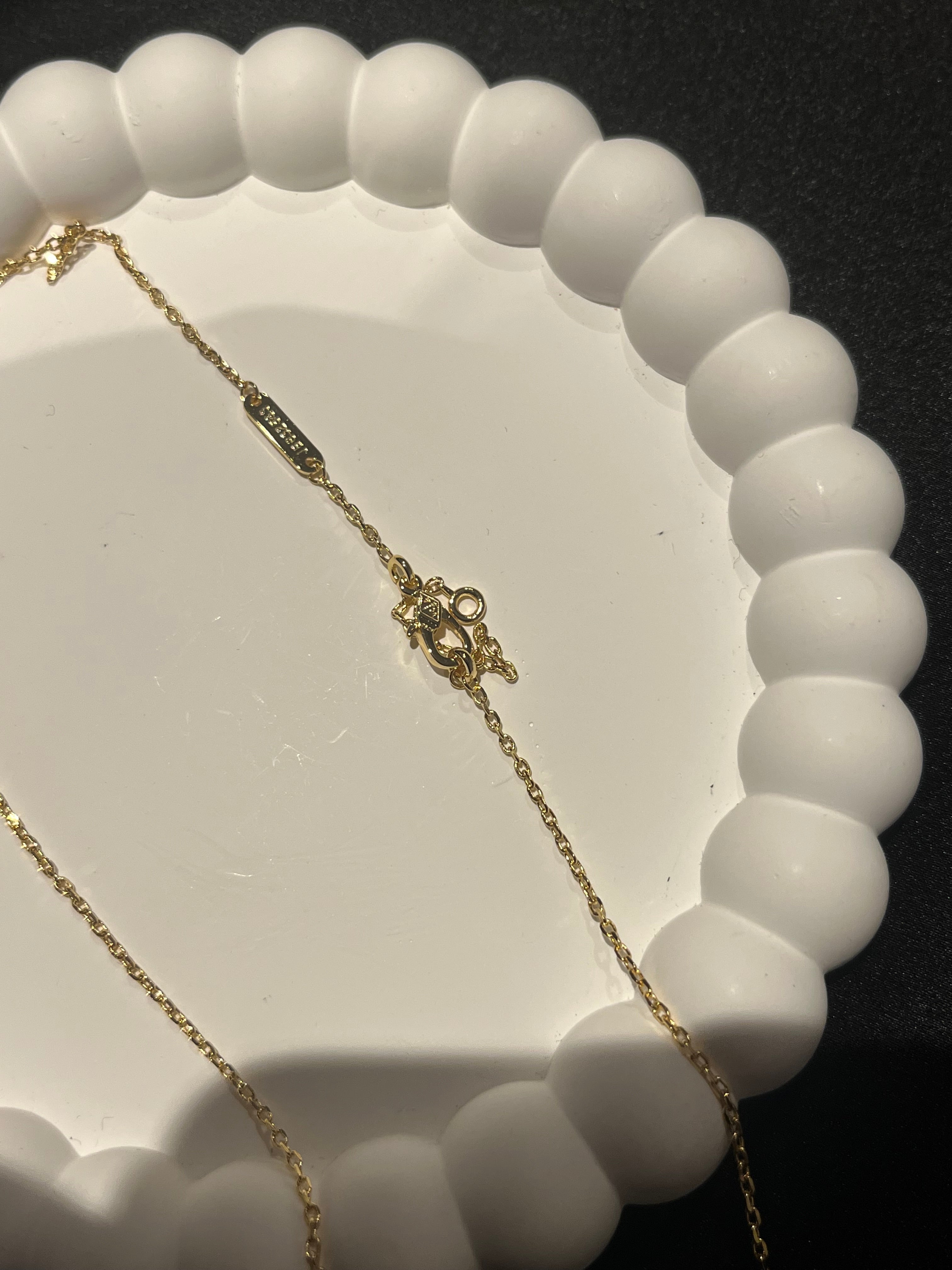 Mini stamp necklaces