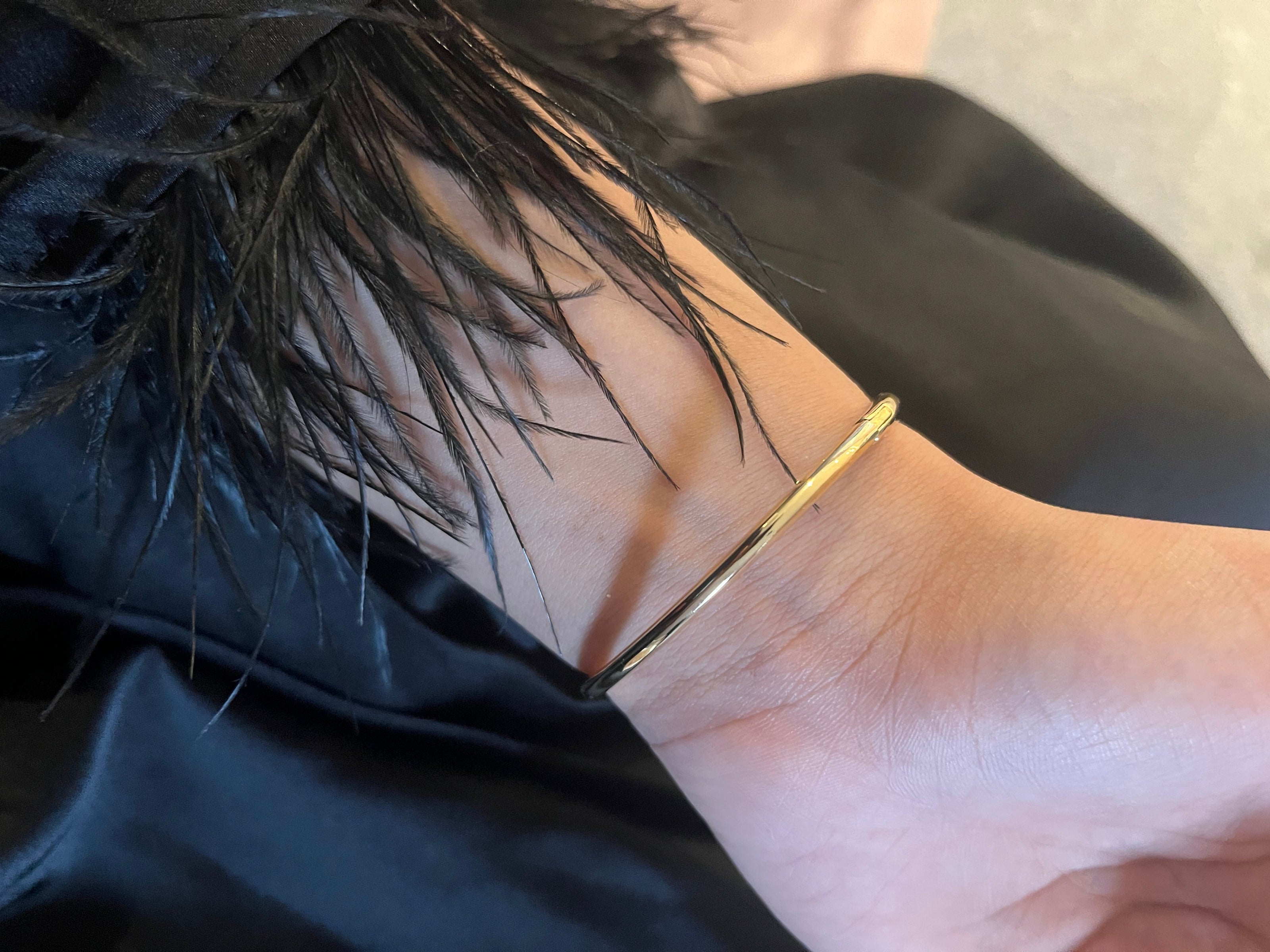 Nail bangle cuff