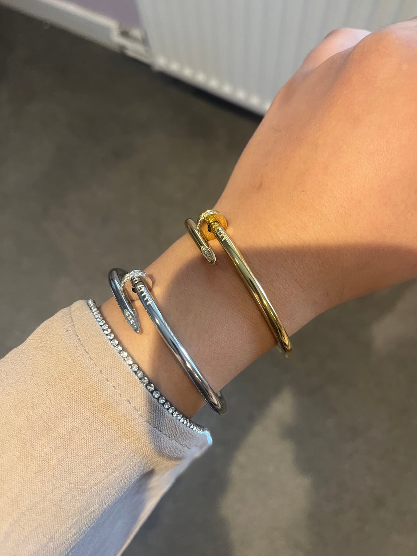 Hayla Stainless Steel Nail Bangle