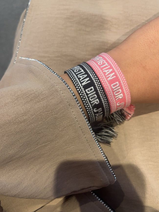 CD tassels bracelet