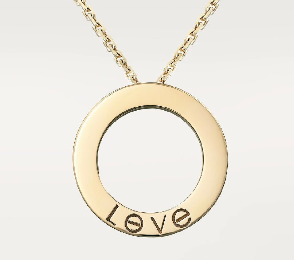 LVE diamond  necklace