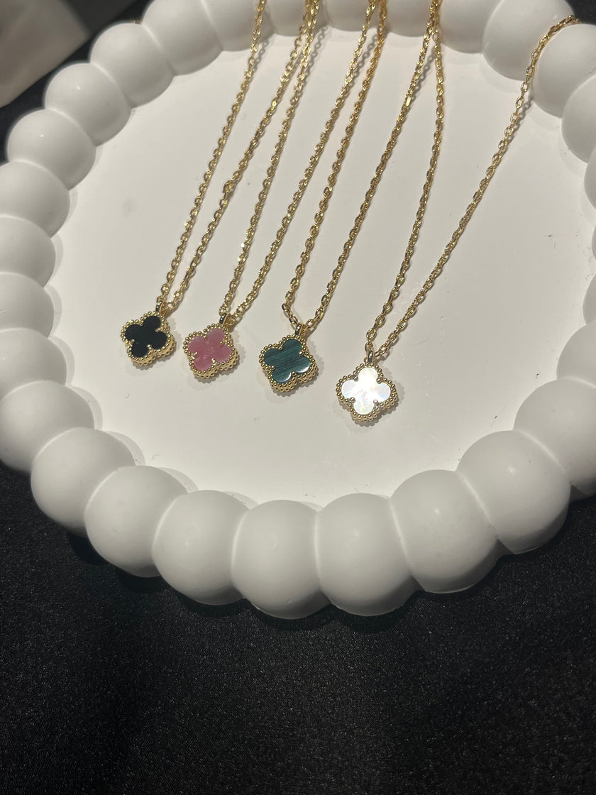 Mini stamp necklaces