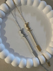 Y half diamond bracelet