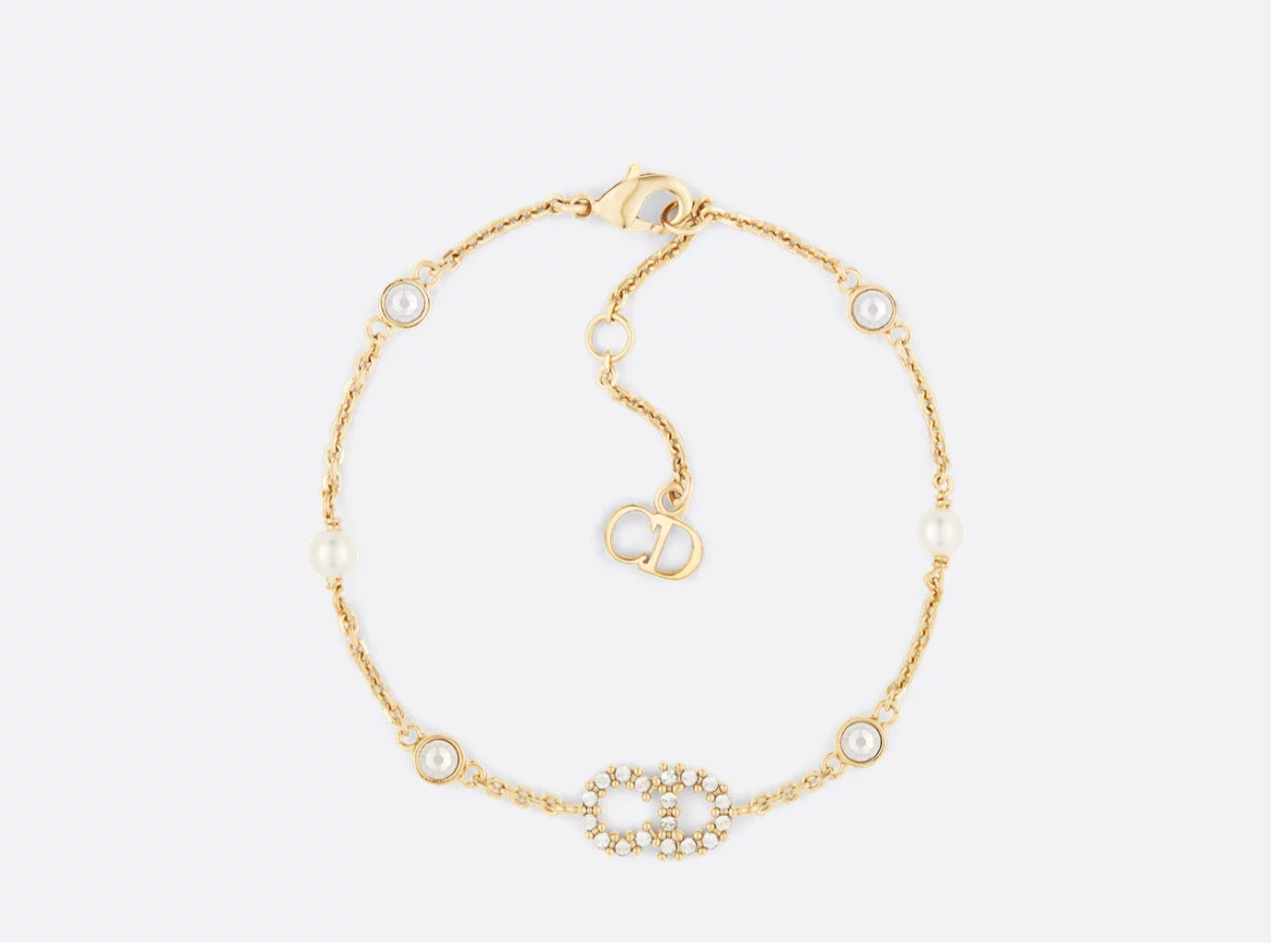 DOR pearl and diamond bracelet