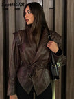 Faux Leather Jacket