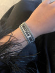 CD tassels bracelet