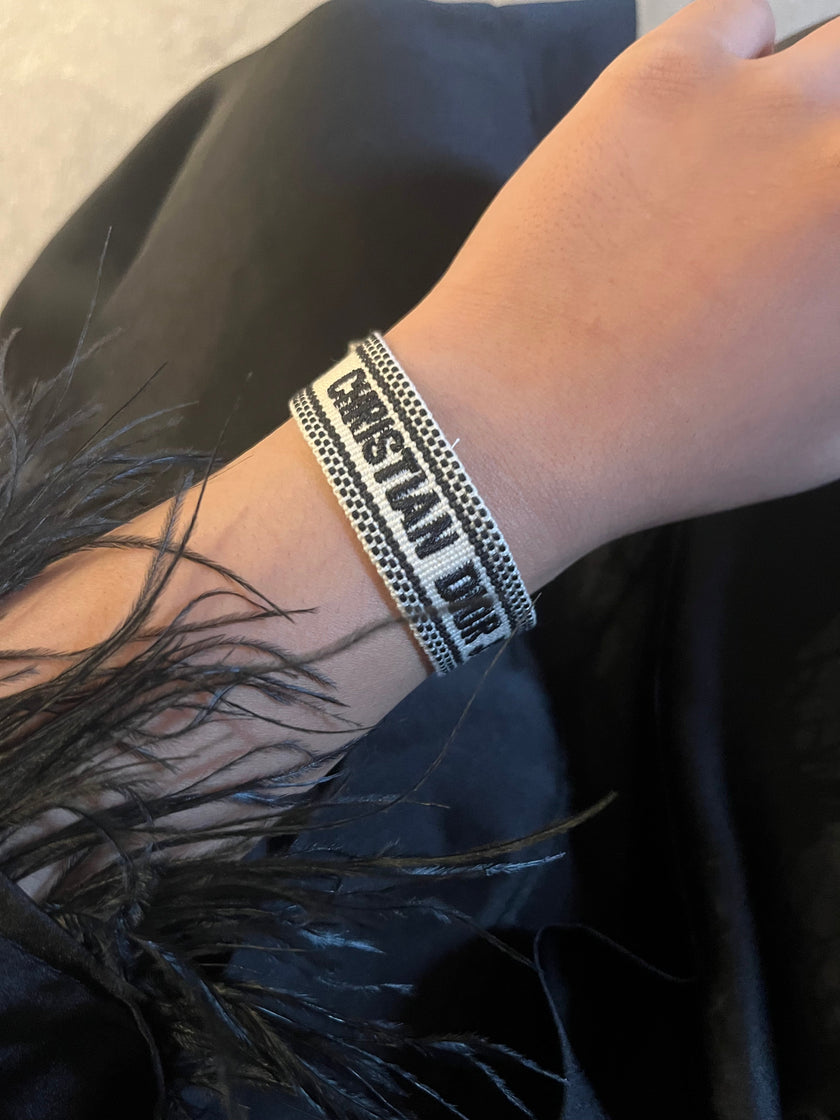 CD tassels bracelet