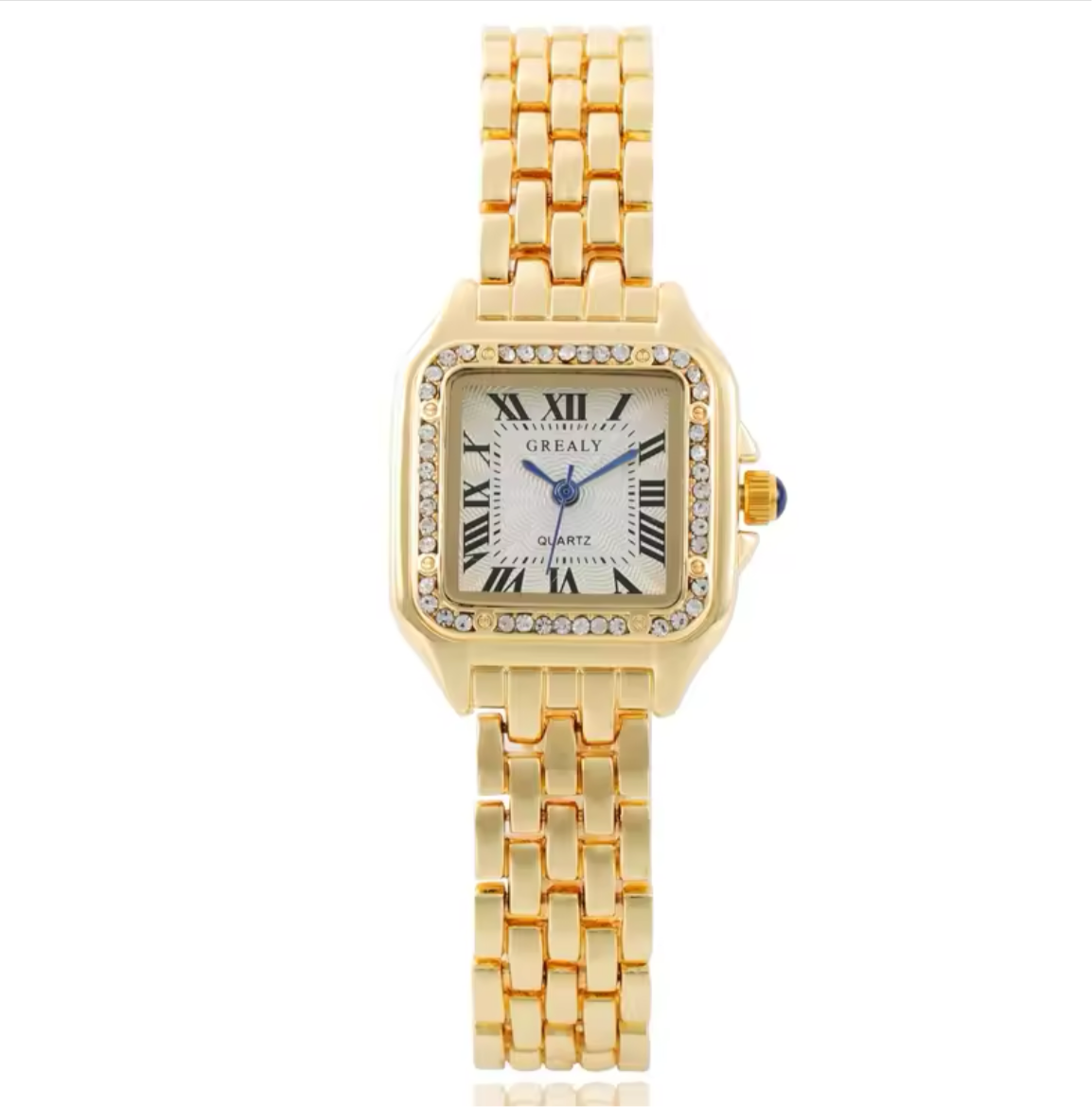 Mahnoor gold diamond watch