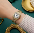 Mahnoor gold diamond watch