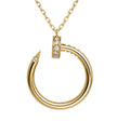 Nail necklace