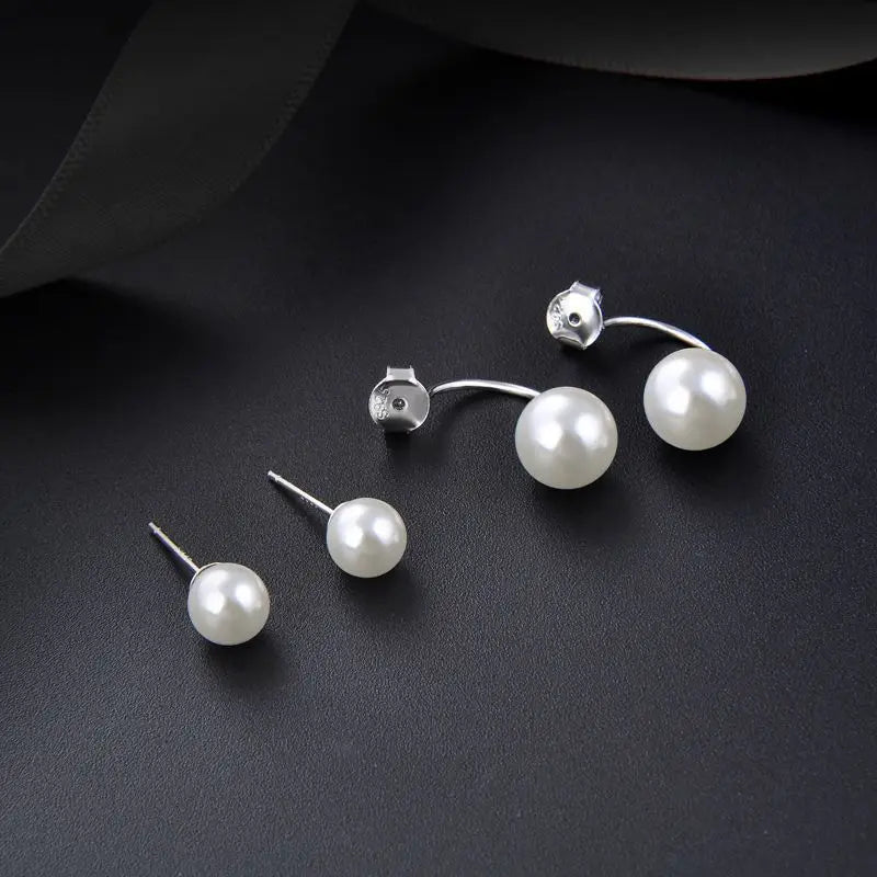 Pearl U-Shaped Studs