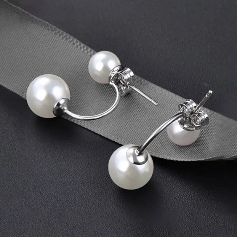 Pearl U-Shaped Studs