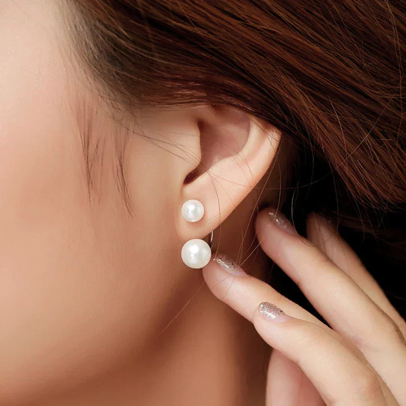 Pearl U-Shaped Studs