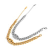 Double Dee Cuban Style Symbol Bracelet