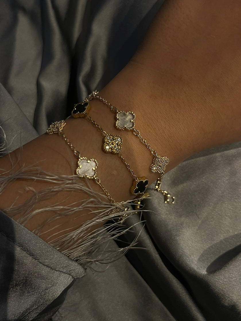Mini half diamond bracelet
