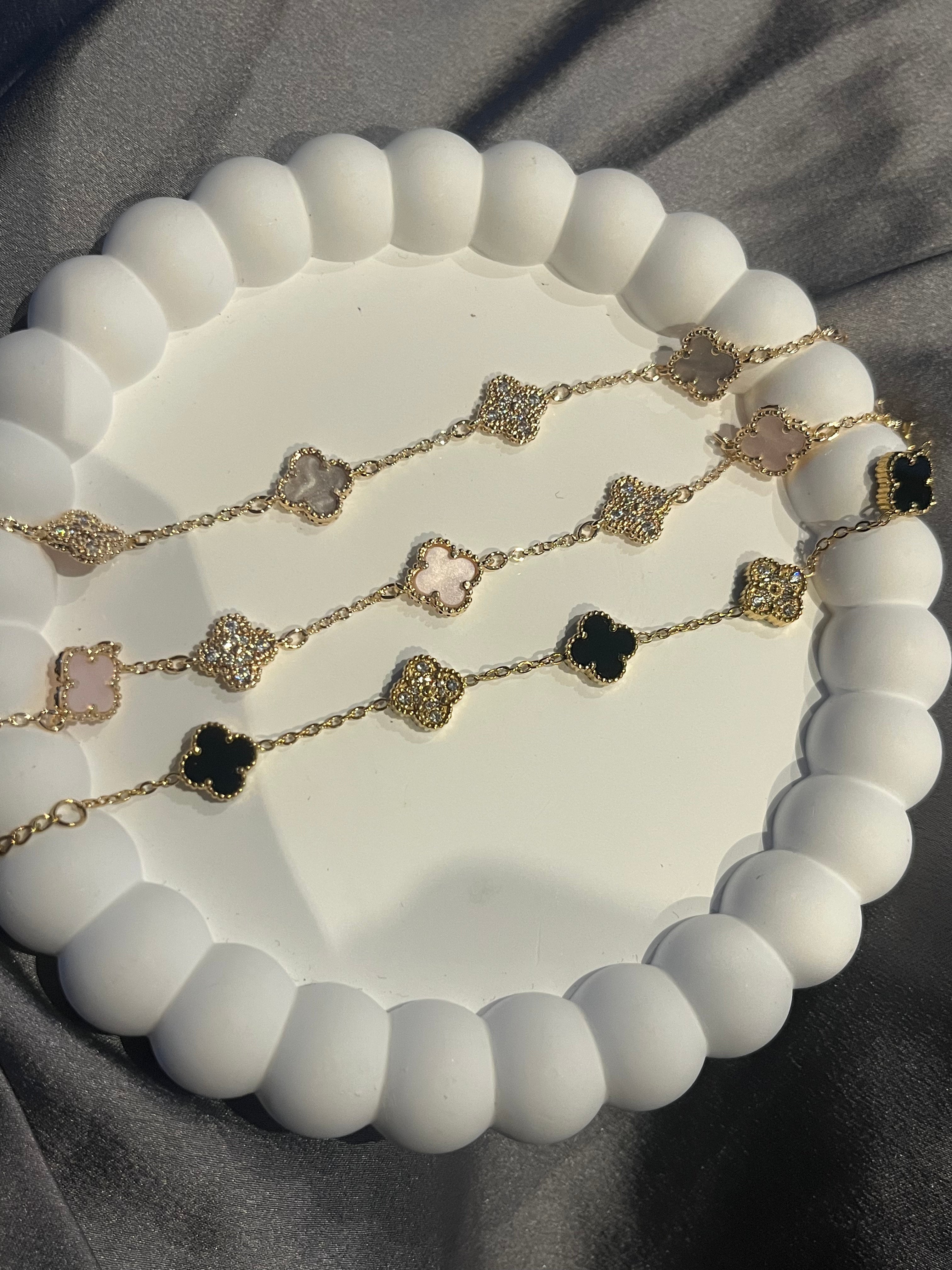Mini half diamond bracelet