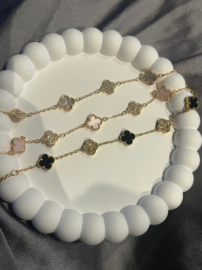Mini half diamond bracelet
