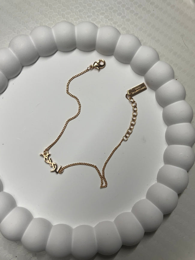 Rose gold yl bracelet