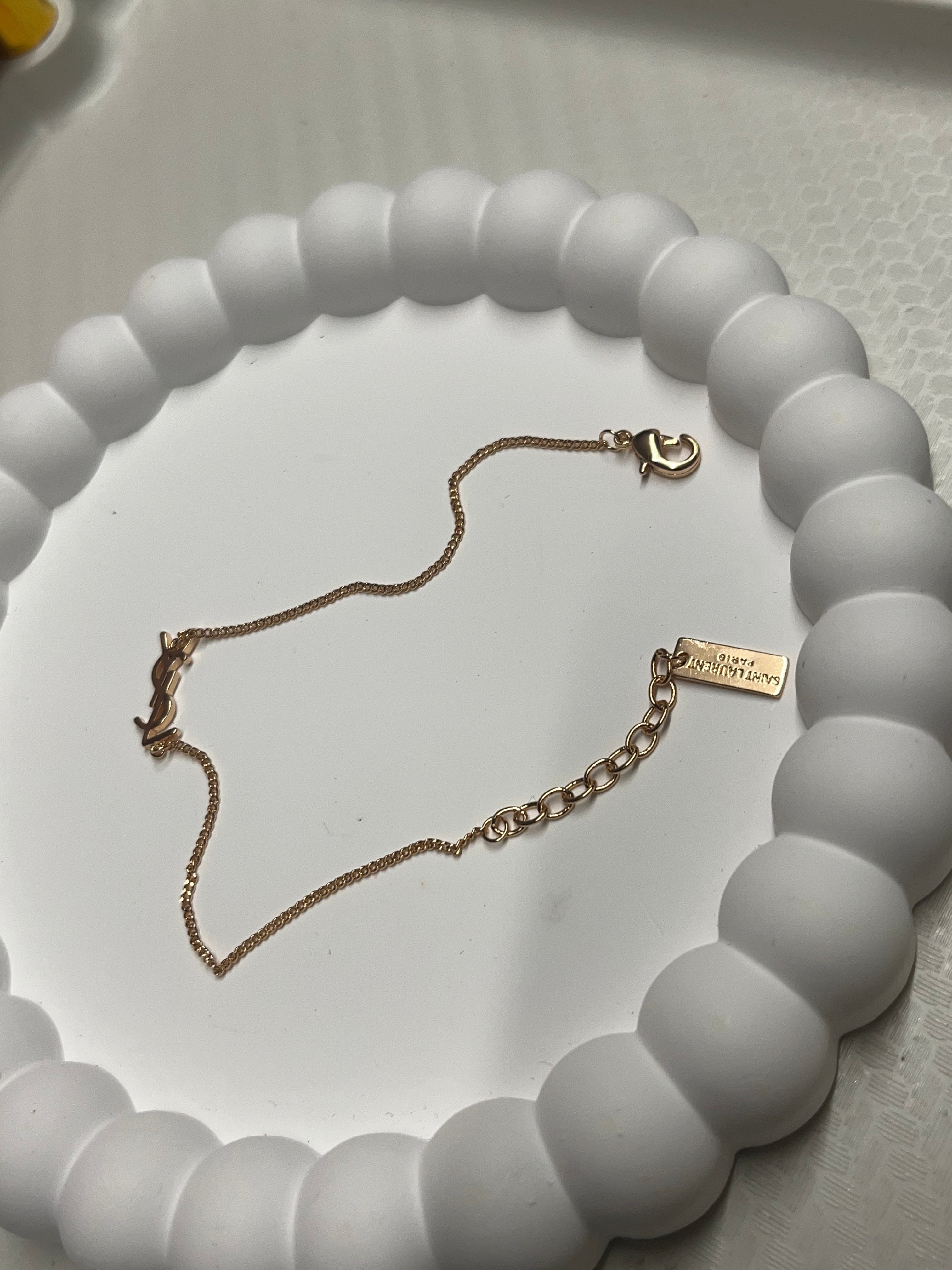 Rose gold yl bracelet