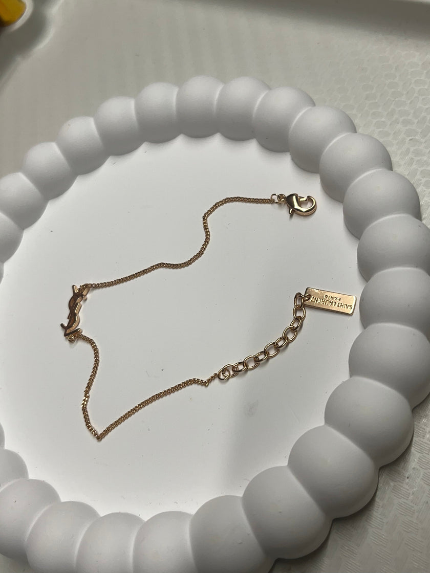 Rose gold yl bracelet