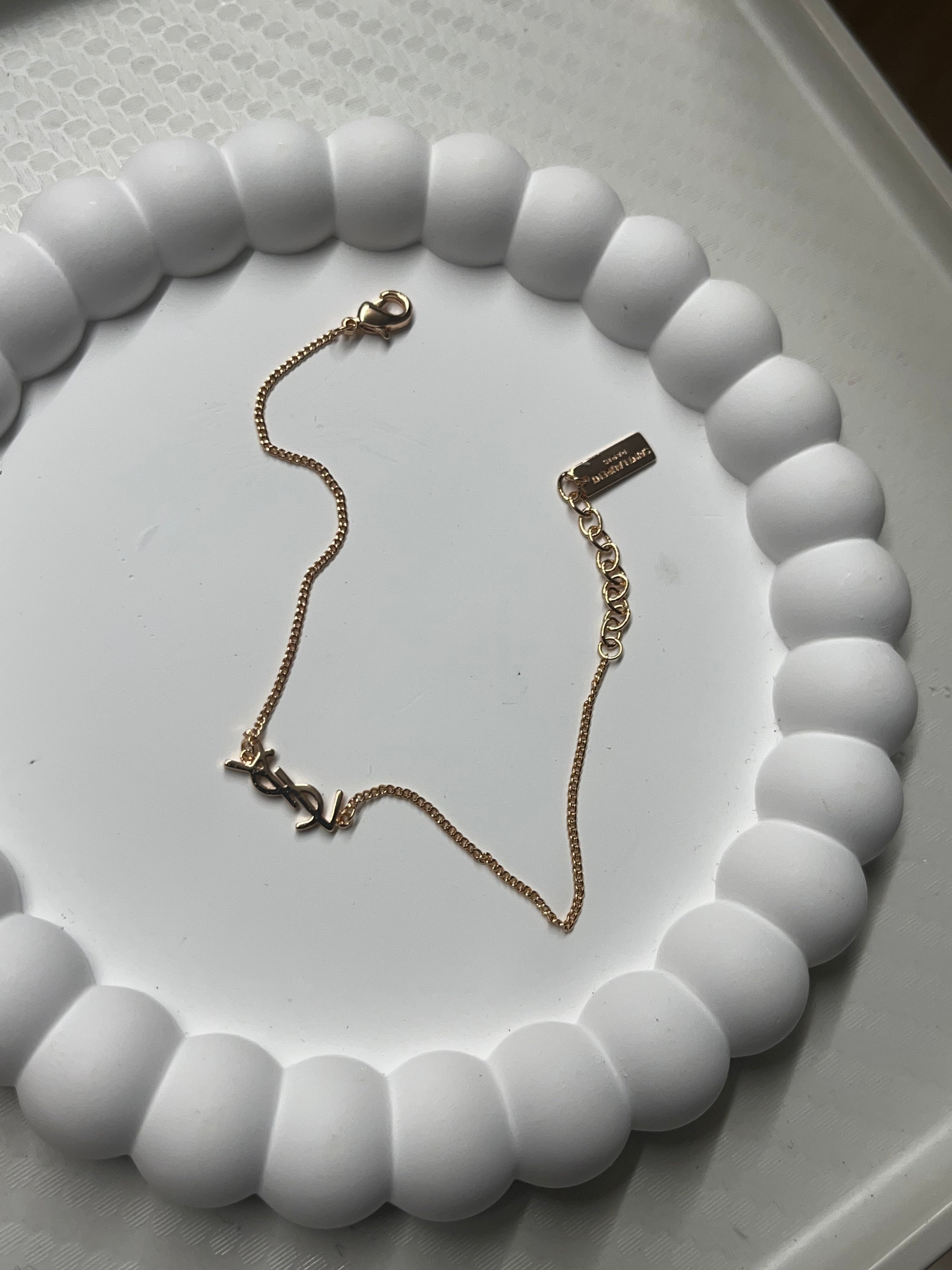 Rose gold yl bracelet