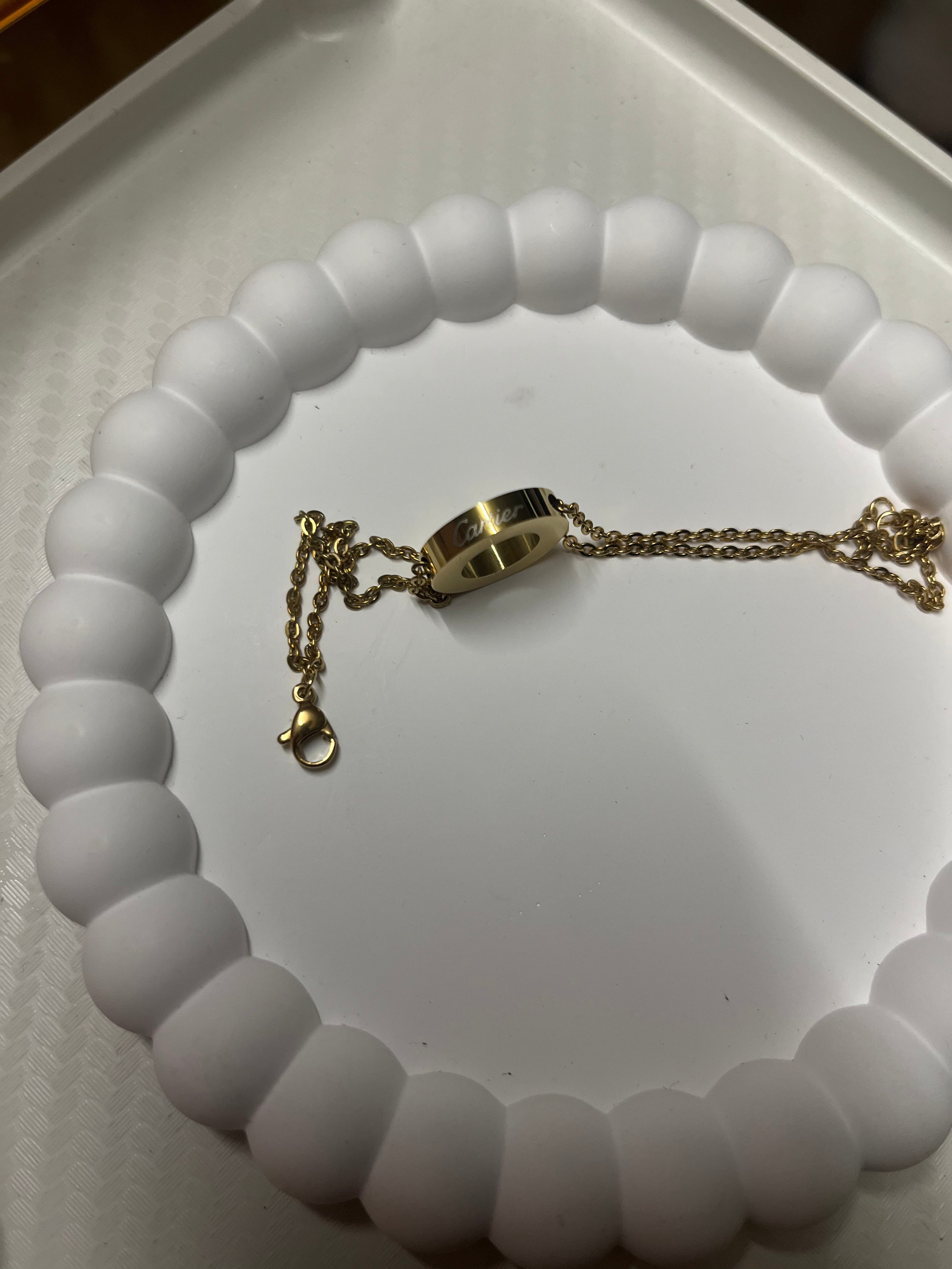 Carrier bracelet engraved