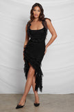 Gossamer Cascade Mini Dress