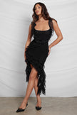 Gossamer Cascade Mini Dress