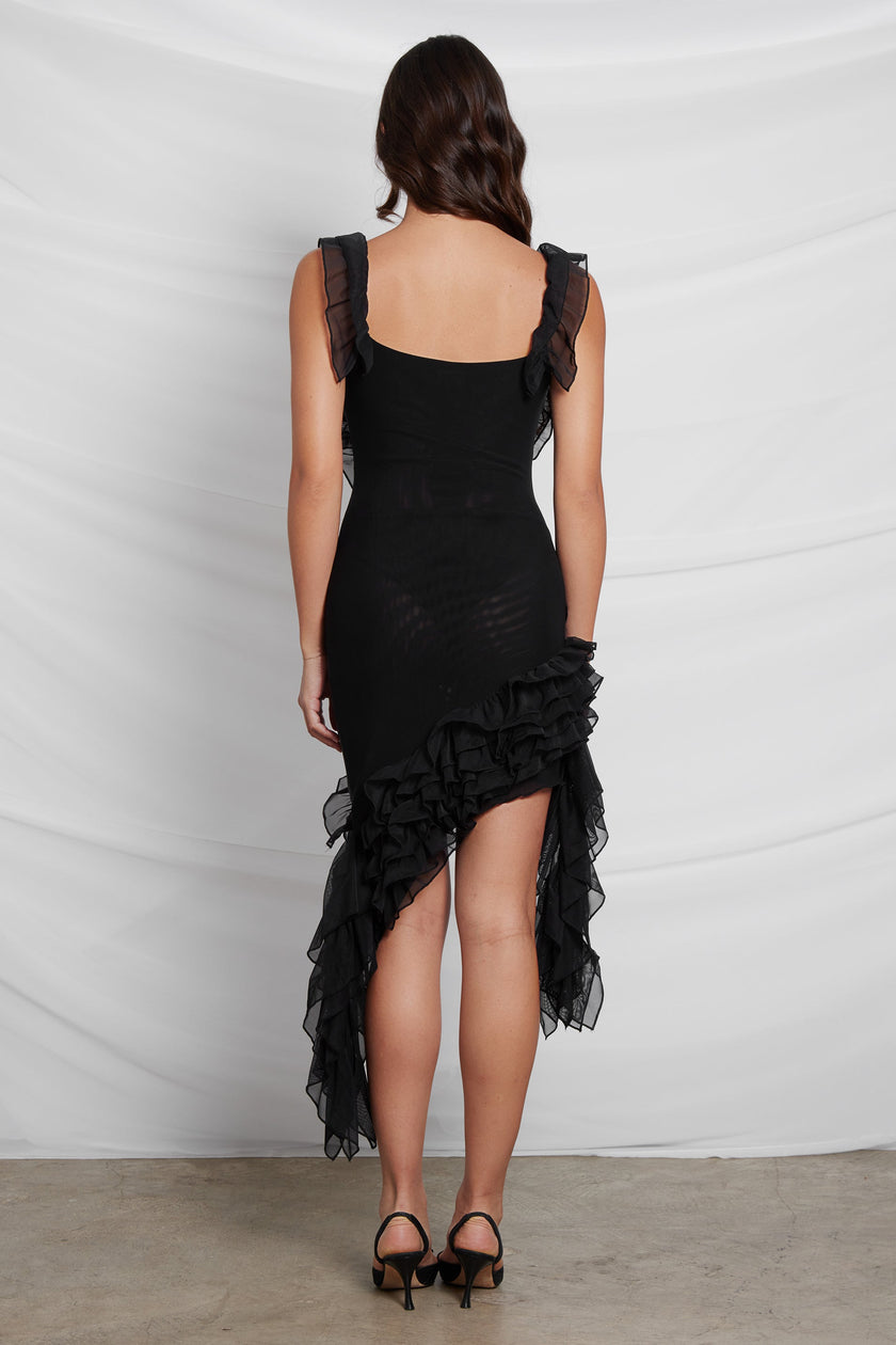 Gossamer Cascade Mini Dress