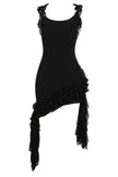 Gossamer Cascade Mini Dress