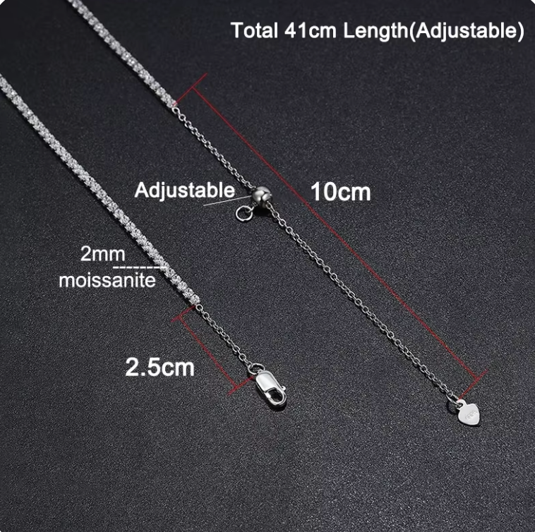 Monaco Tennis Choker Necklace