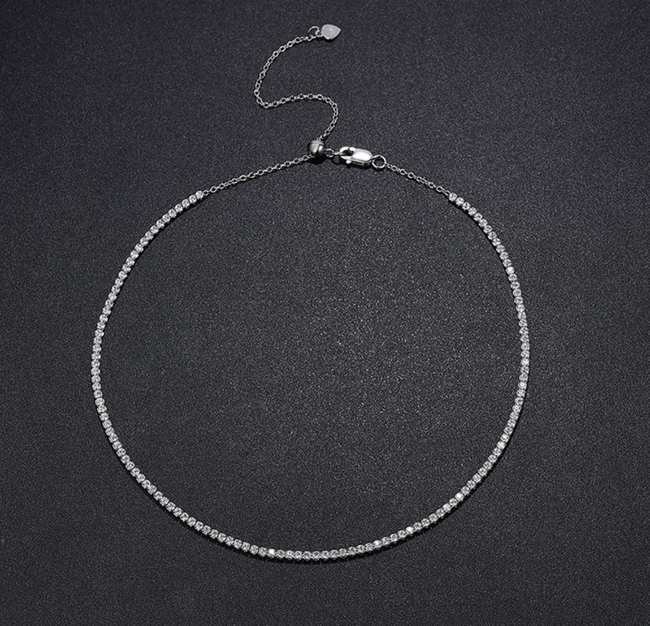 Monaco Tennis Choker Necklace