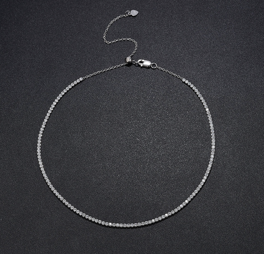 Monaco Tennis Choker Necklace