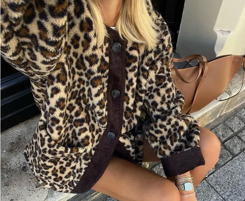 Vanessa Leopard Jacket