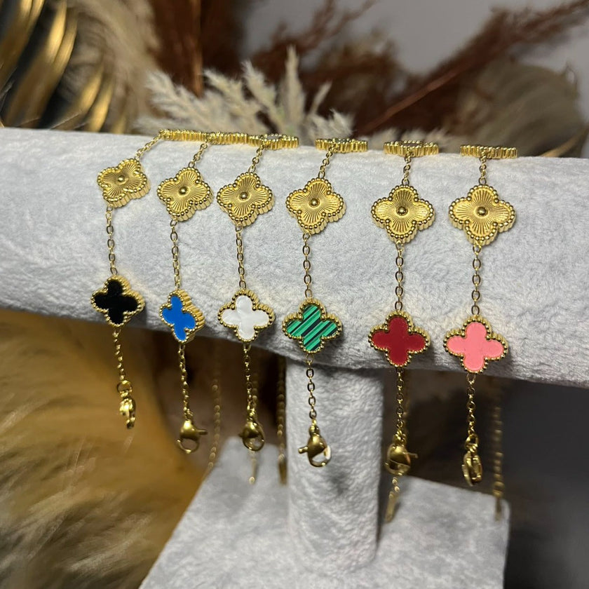 NYRA Clover Bangle | Custom Bangles