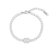 Jasmina crystal diamond bracelet