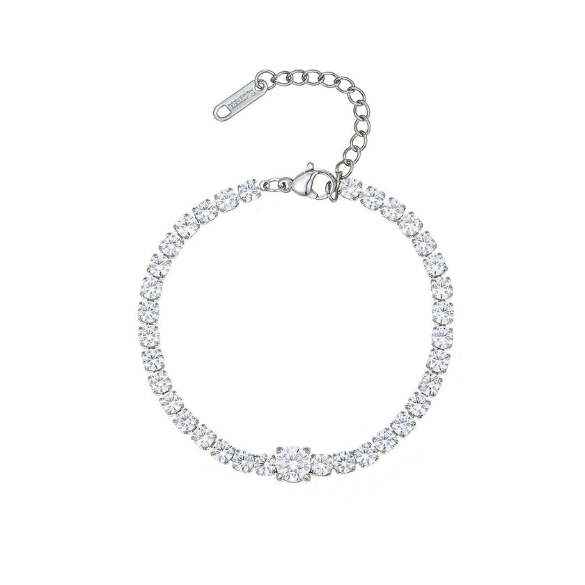 ICE diamond bracelet stainless steel