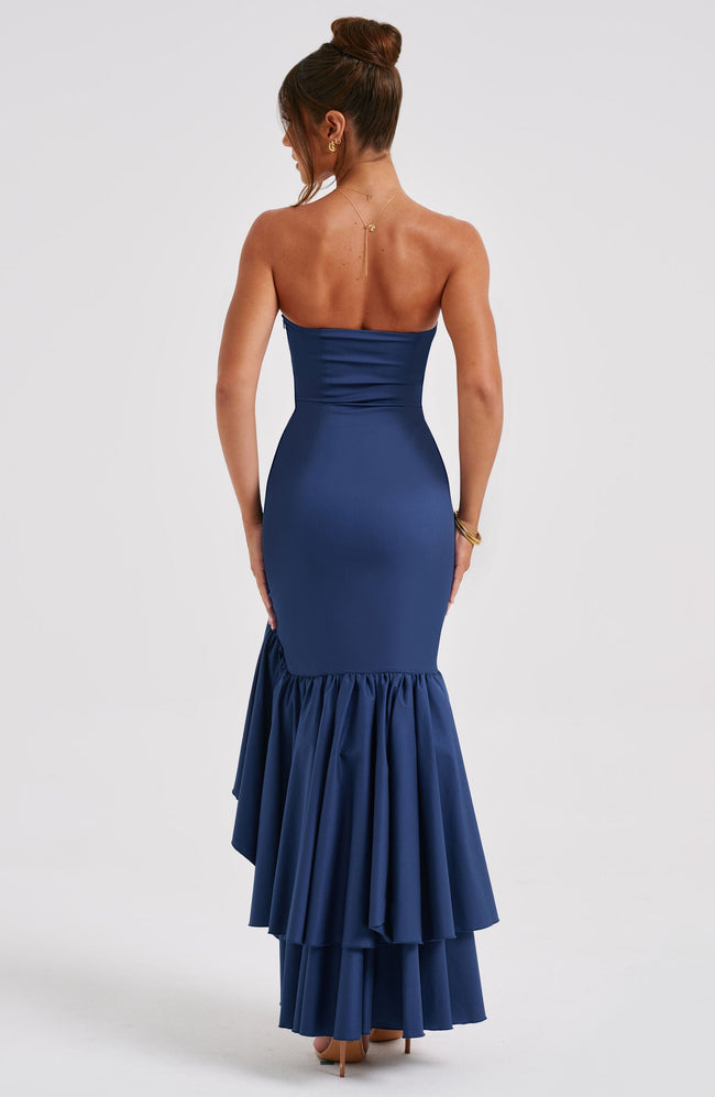 Midnight Serenade Maxi Dress - Navy