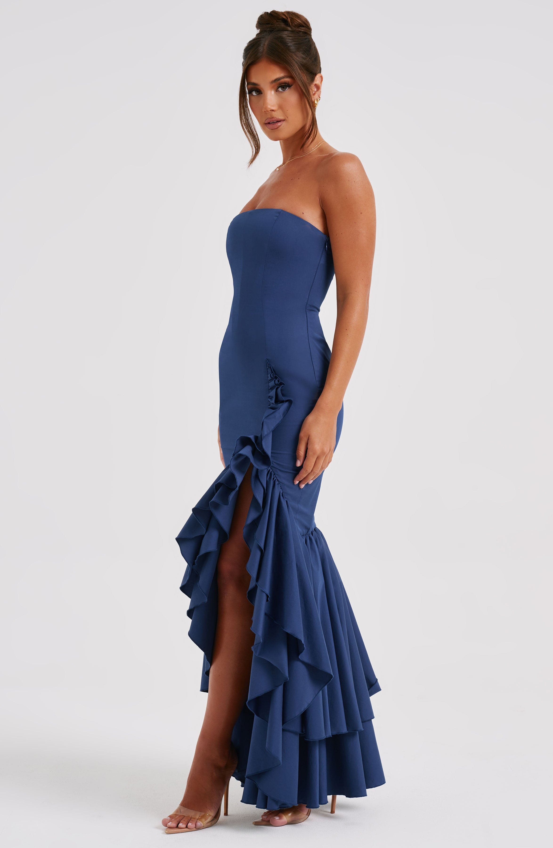 Midnight Serenade Maxi Dress - Navy