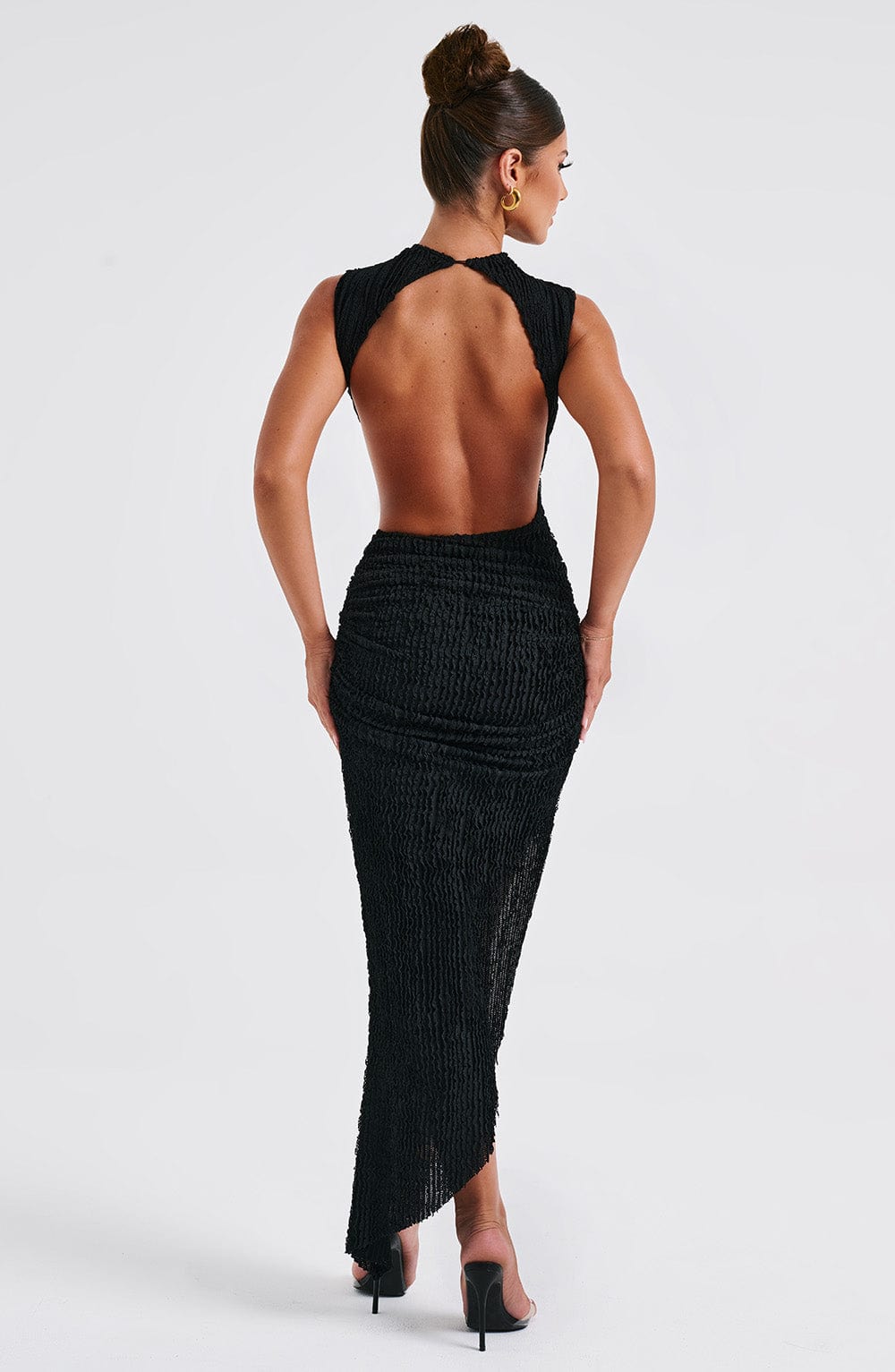 Artemis Midi Dress - Black