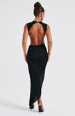Artemis Midi Dress - Black
