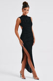 Artemis Midi Dress - Black