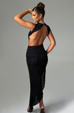 Artemis Midi Dress - Black