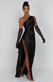 Aurora Dream Maxi Dress - Black