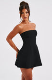 Starry Night Mini Dress - Black