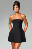 Starry Night Mini Dress - Black