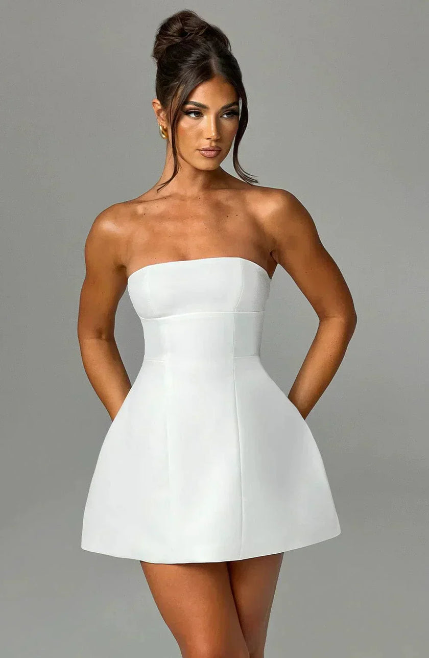 Starry Night Mini Dress - Ivory