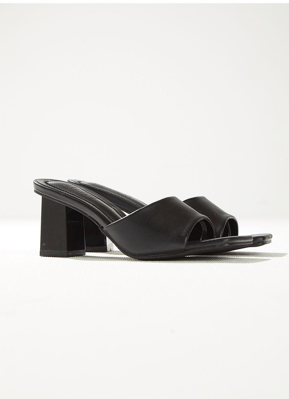 Daisy Mule Heel - Black