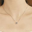 Bull Head Statement Moissanite Necklace Ann