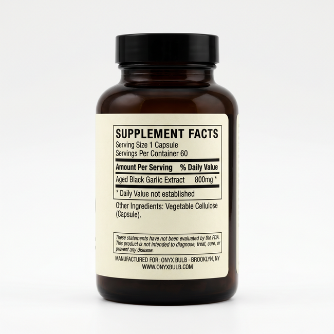 Daily Capsules — 60 ct — nutrition facts label